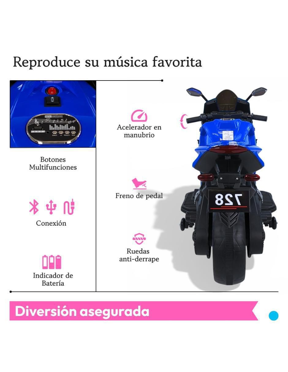 Moto montable de batería para infantil 4