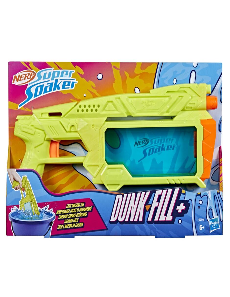 Lanzador de agua Supersoaker Dunk Fill 2