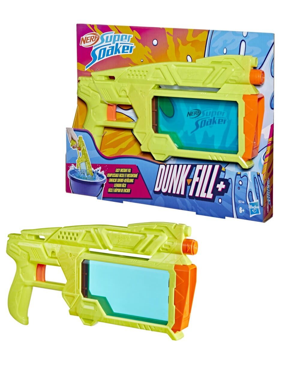 Lanzador de agua Supersoaker Dunk Fill 3