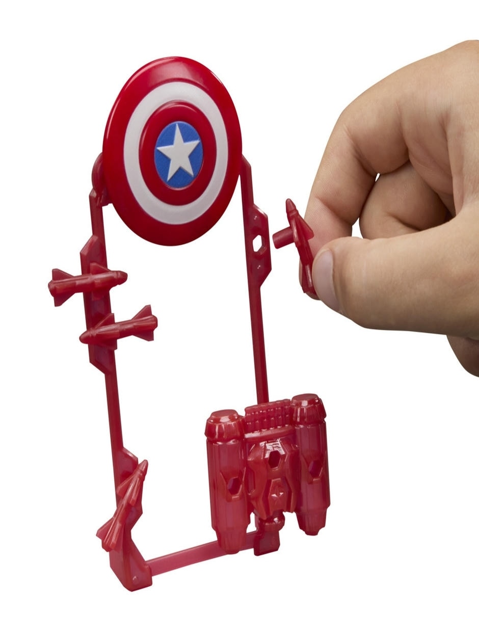 Figura de acción articulada : Avengers Capitán América Marvel 12