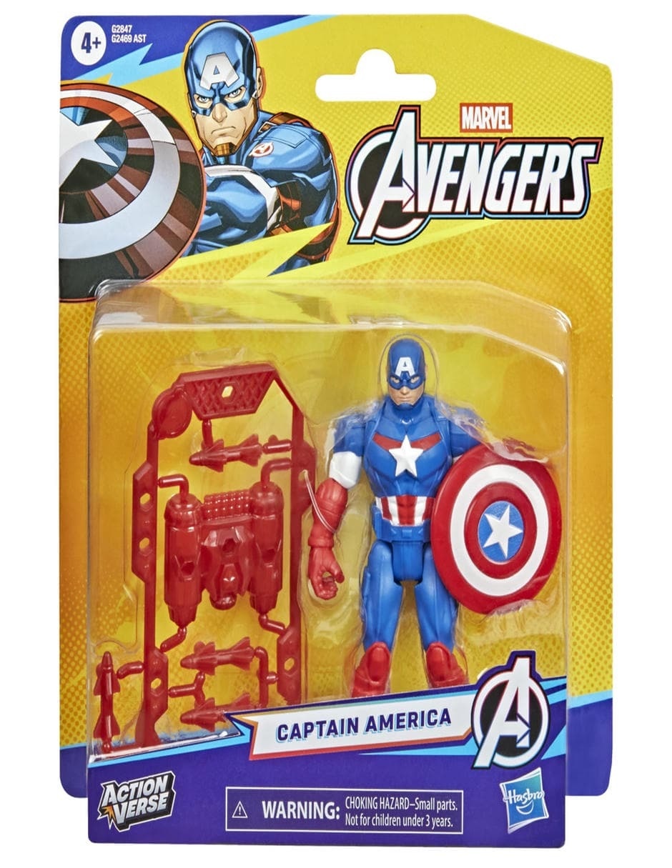 Figura de acción articulada : Avengers Capitán América Marvel 2
