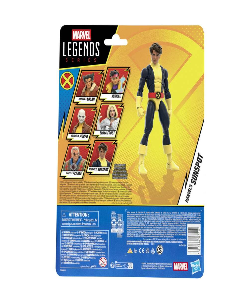 Figura de acción articulada X-Men '97 Sunspot 4