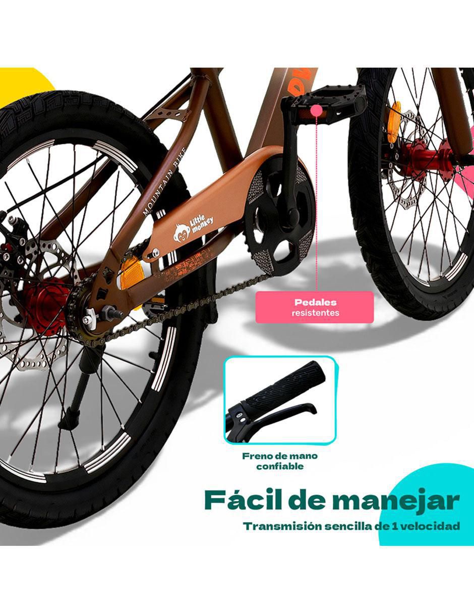 Bicicleta infantil rodada 20 unisex 2