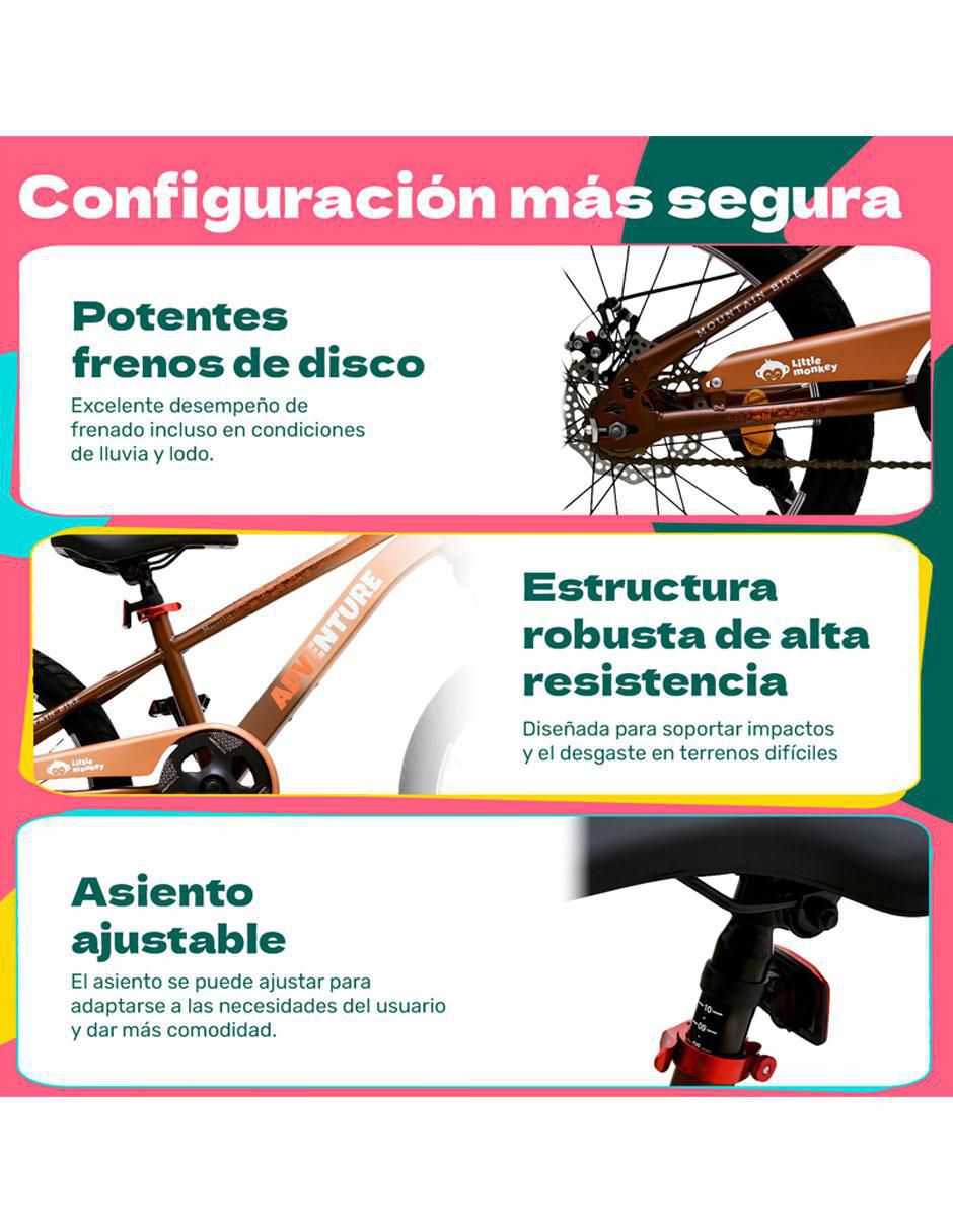 Bicicleta infantil rodada 20 unisex 5