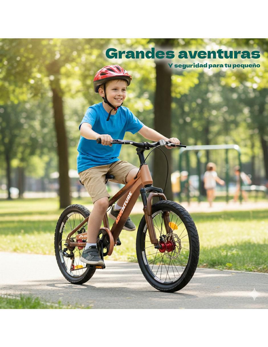 Bicicleta infantil rodada 20 unisex 6