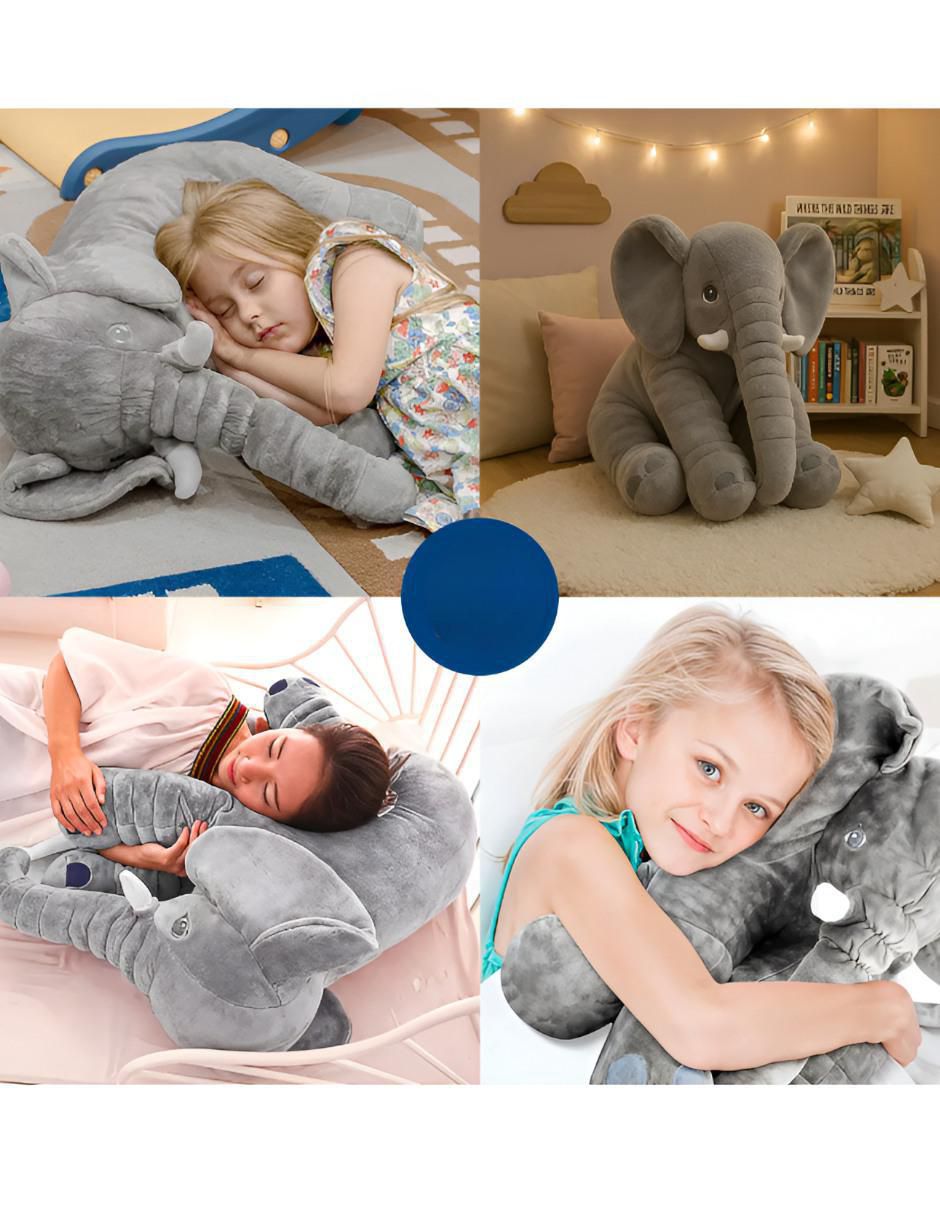 Peluche de elefante de 60 cm 3