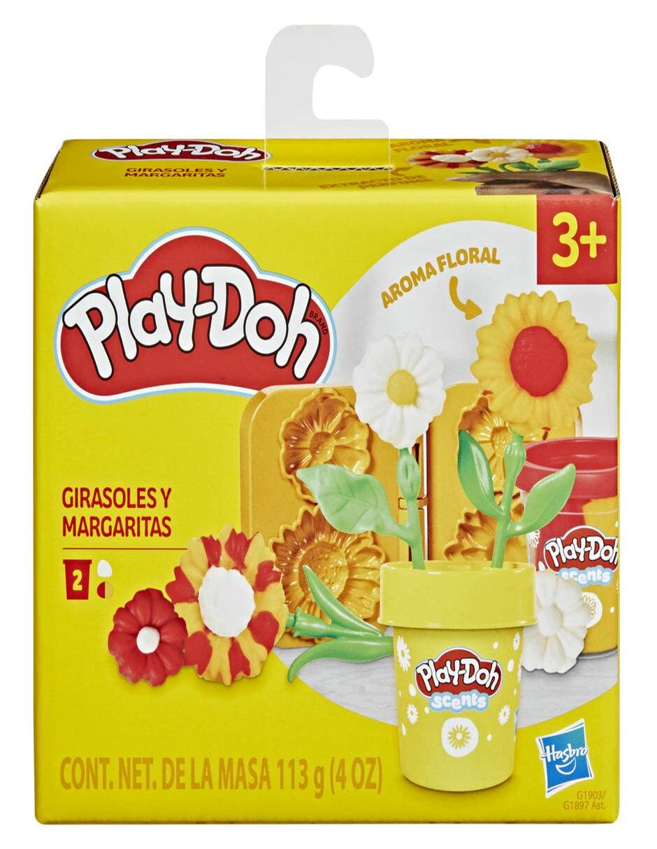 Girasolres y Margaritas Play-Doh 2