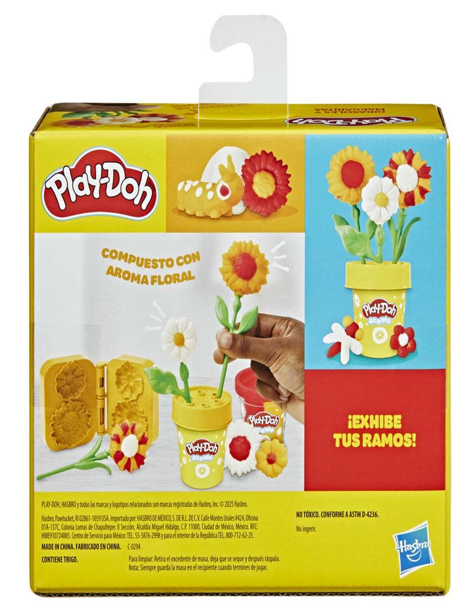 Girasolres y Margaritas Play-Doh 4