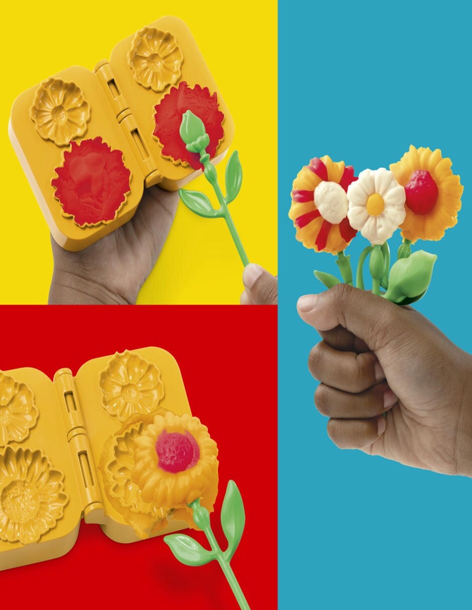 Girasolres y Margaritas Play-Doh 9