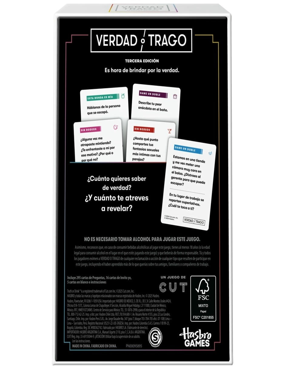 Juego de verdad o trago Games 4