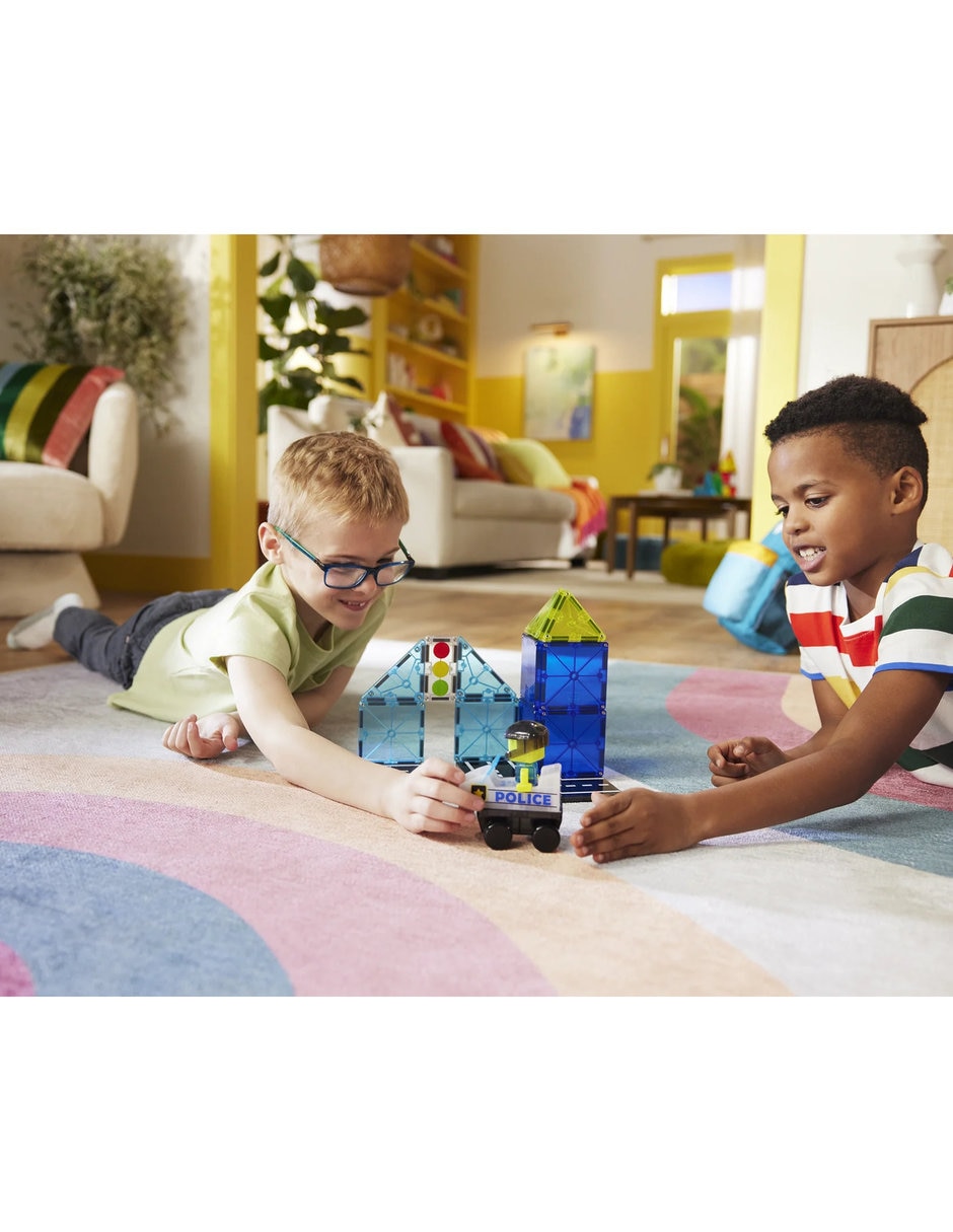 Magna-Tiles Police Patrol set de 20 piezas 252020PO 2