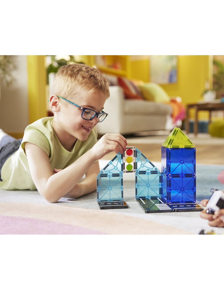 Magna-Tiles Police Patrol set de 20 piezas 252020PO 6
