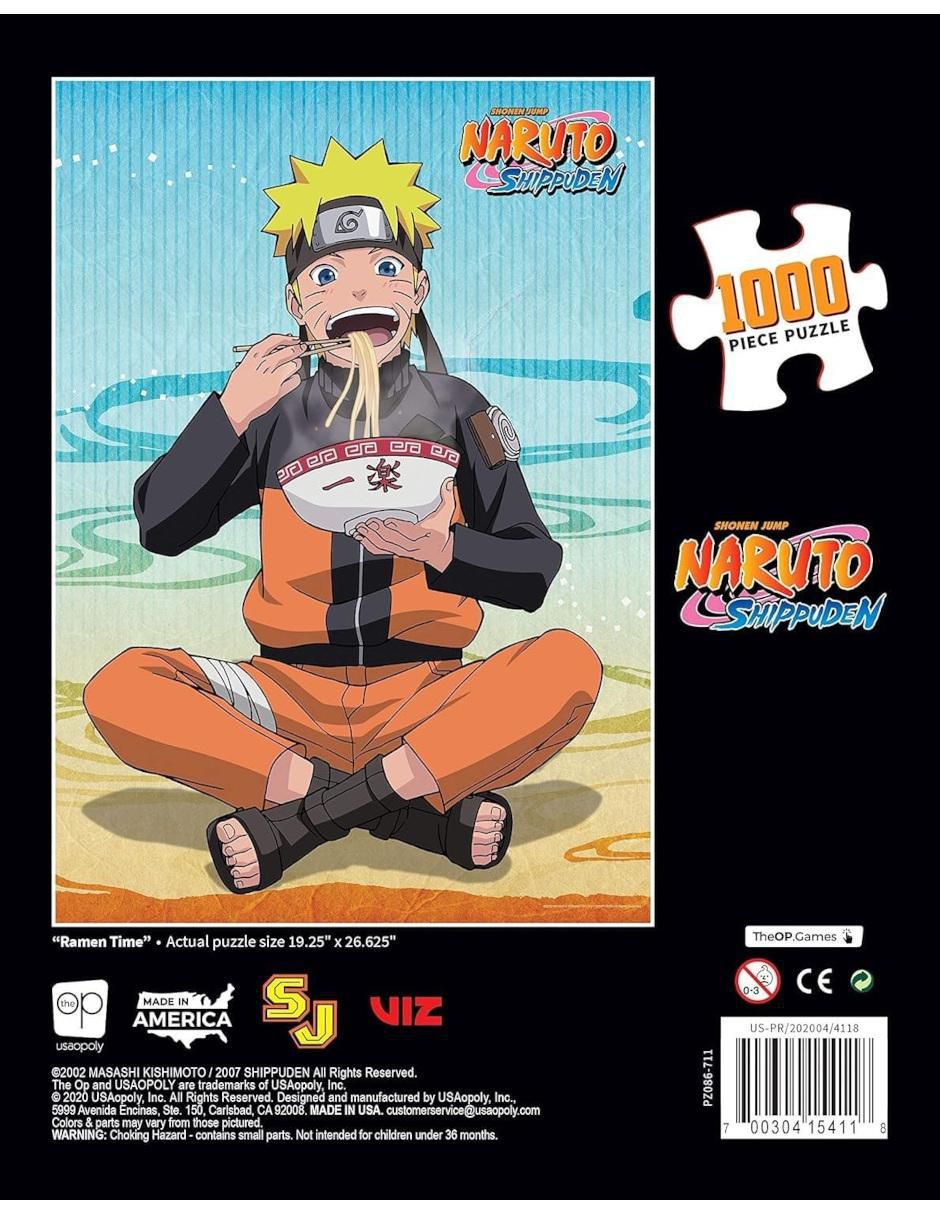 Rompecabezas Naruto Ramen Time 1000 piezas 3