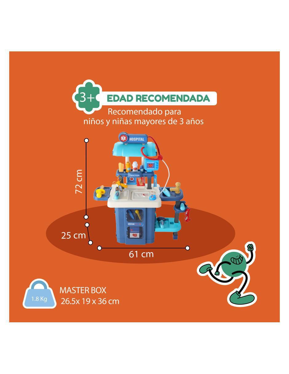 Set medico 3 en 1 juego de rol para niños 9