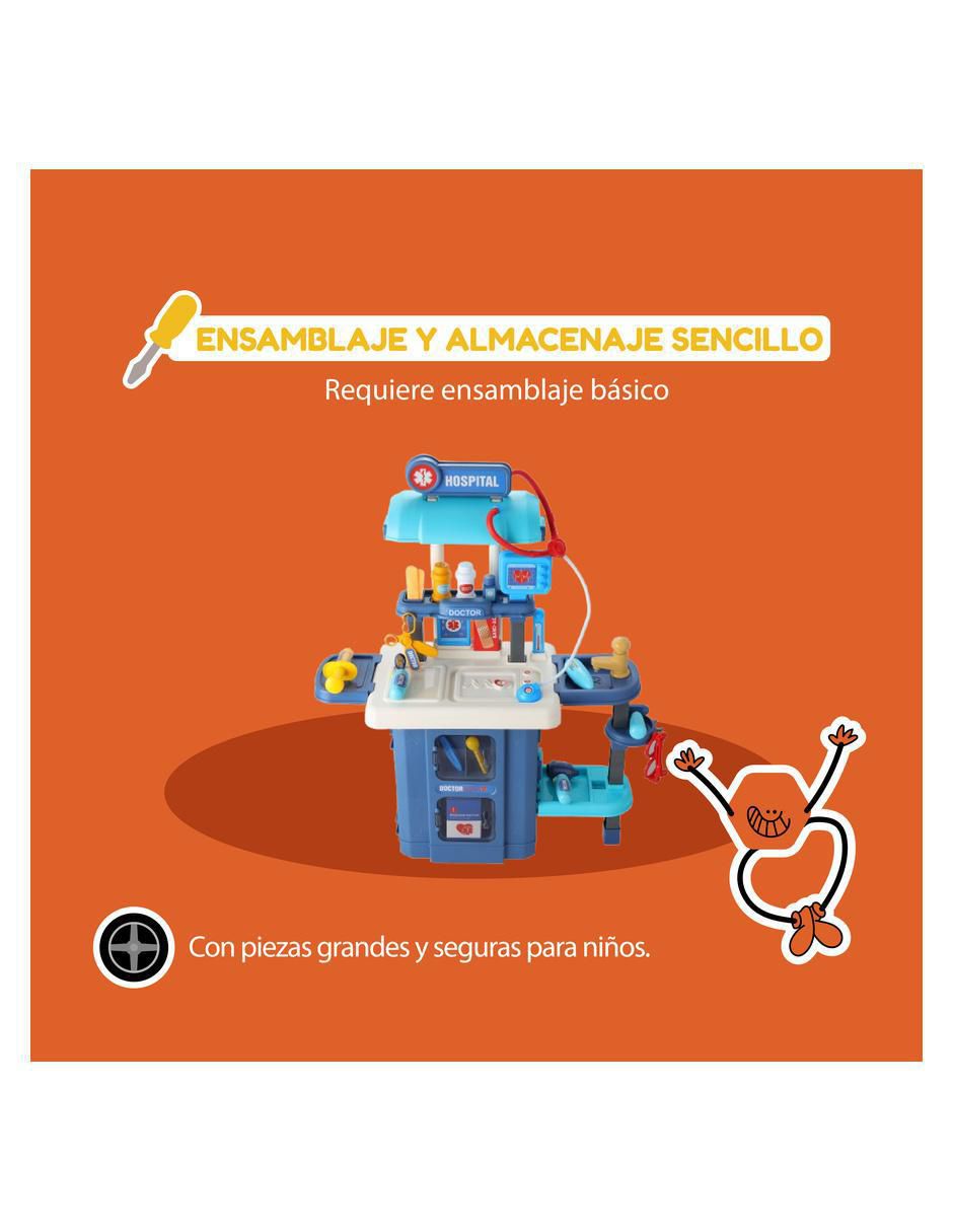Set medico 3 en 1 juego de rol para niños 5