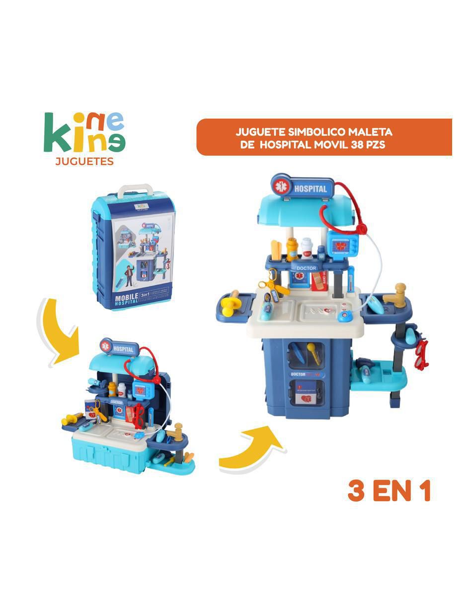 Set medico 3 en 1 juego de rol para niños 8
