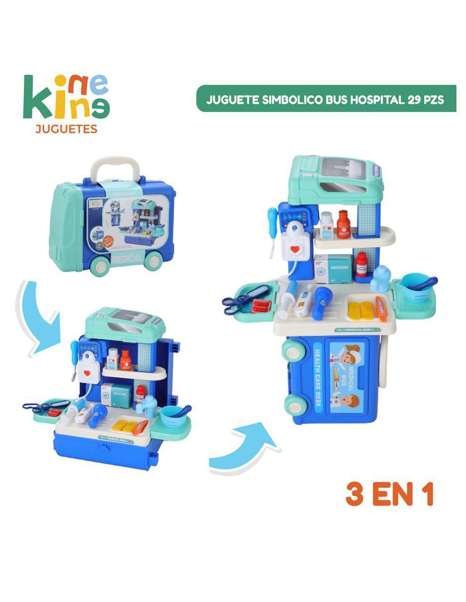 Autobus Hospital 3 en 1 juego de rol para niños 2