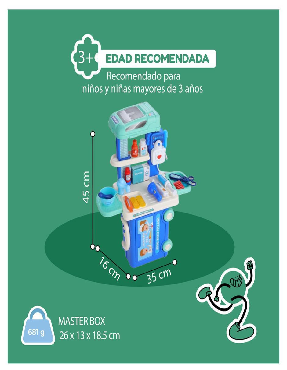 Autobus Hospital 3 en 1 juego de rol para niños 9