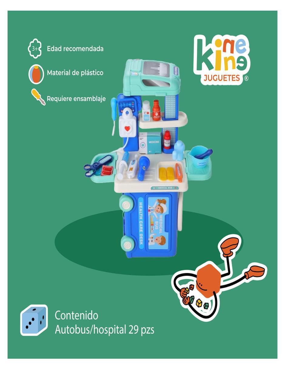 Autobus Hospital 3 en 1 juego de rol para niños 5