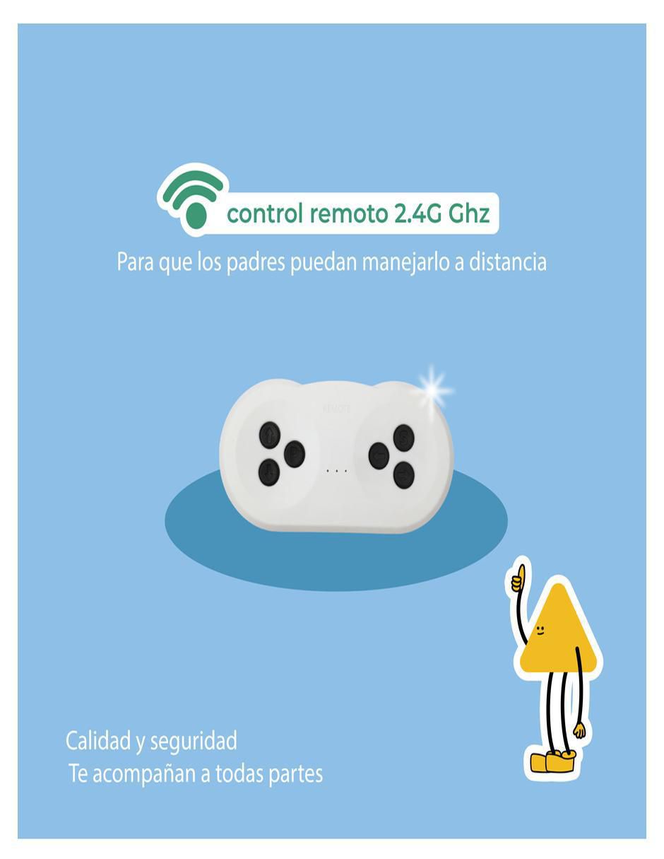 Cuatrimoto montable con control remoto recargable unisex 7