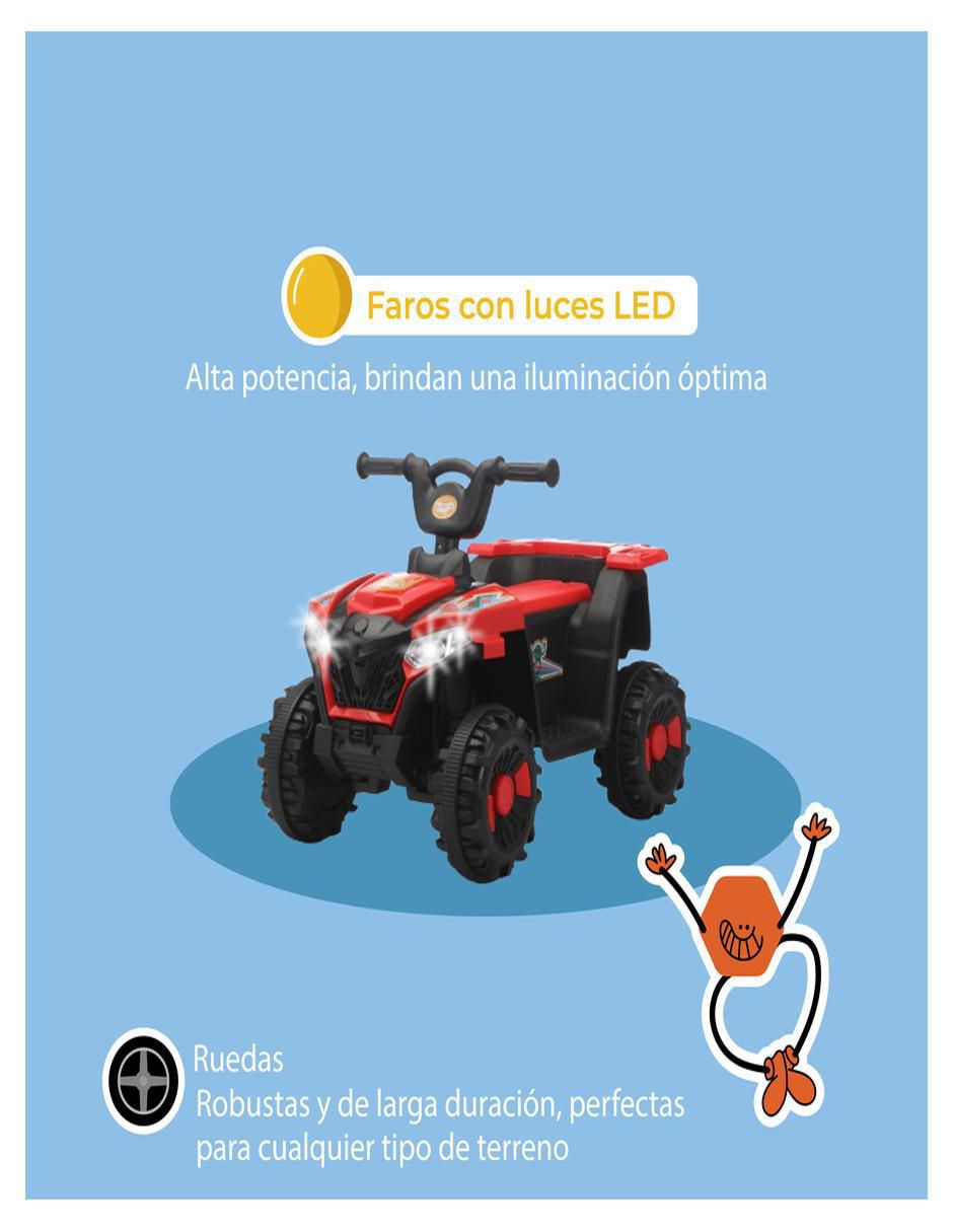 Cuatrimoto montable con control remoto Kinene recargable unisex