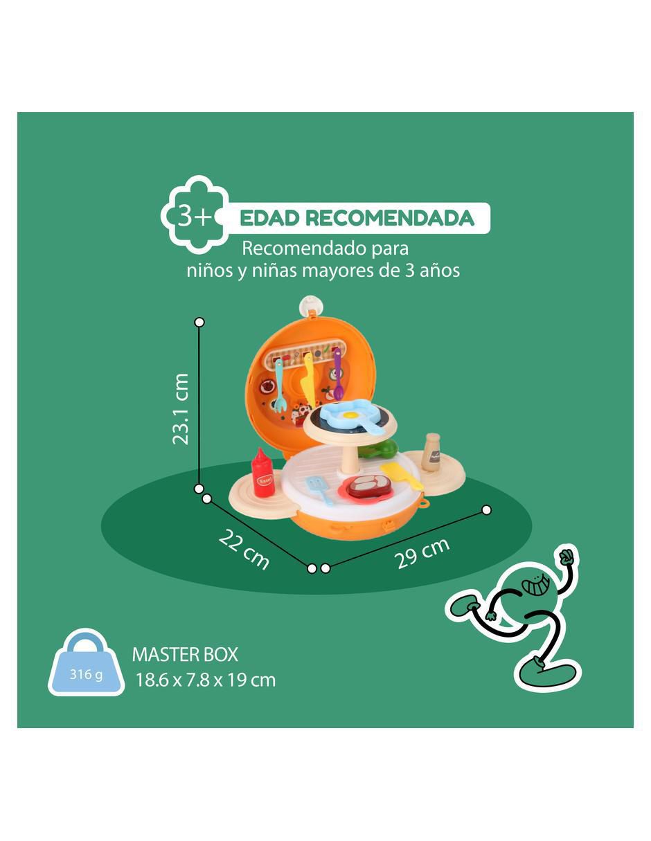 Dona cocina 2 en 1 juego de rol para niños 9