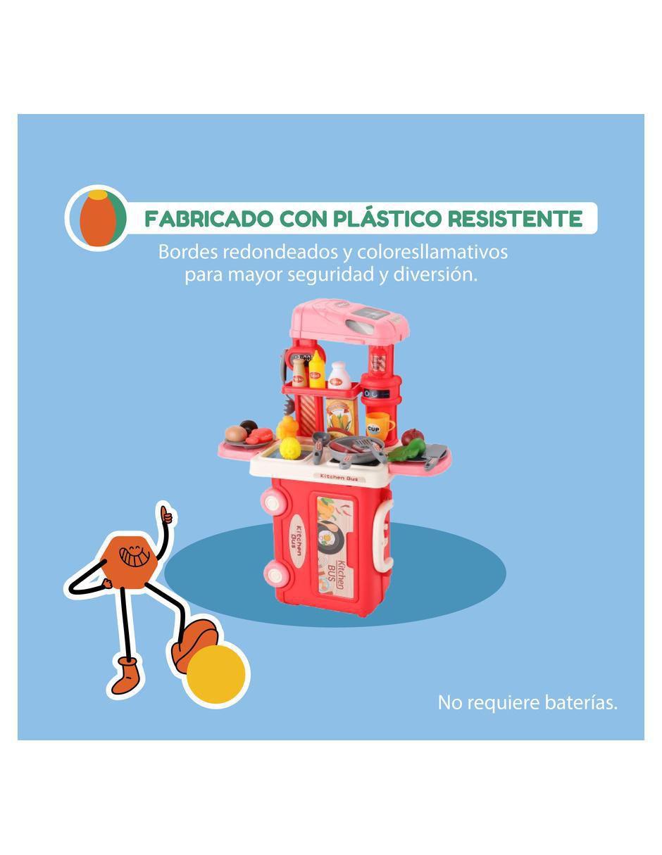 Kitchen bus 3 en 1 juego de rol para niños 7