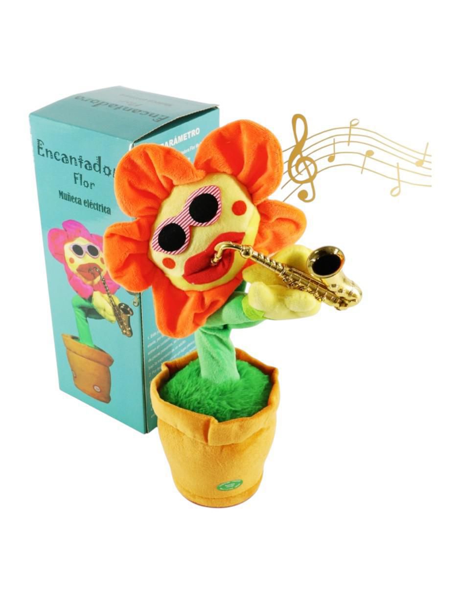 Peluche interactivo Cm Top flor bailarina musical