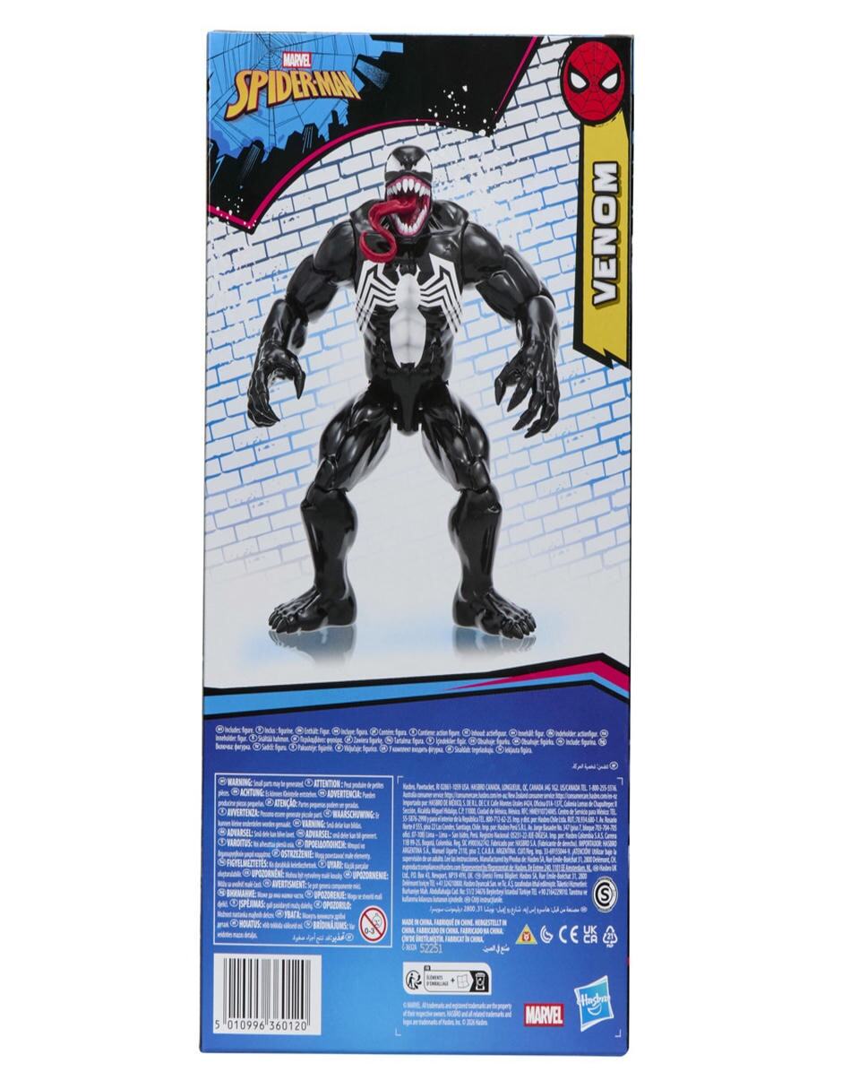 Figura de acción articulada : Spider-Man Venom deluxe Marvel 4