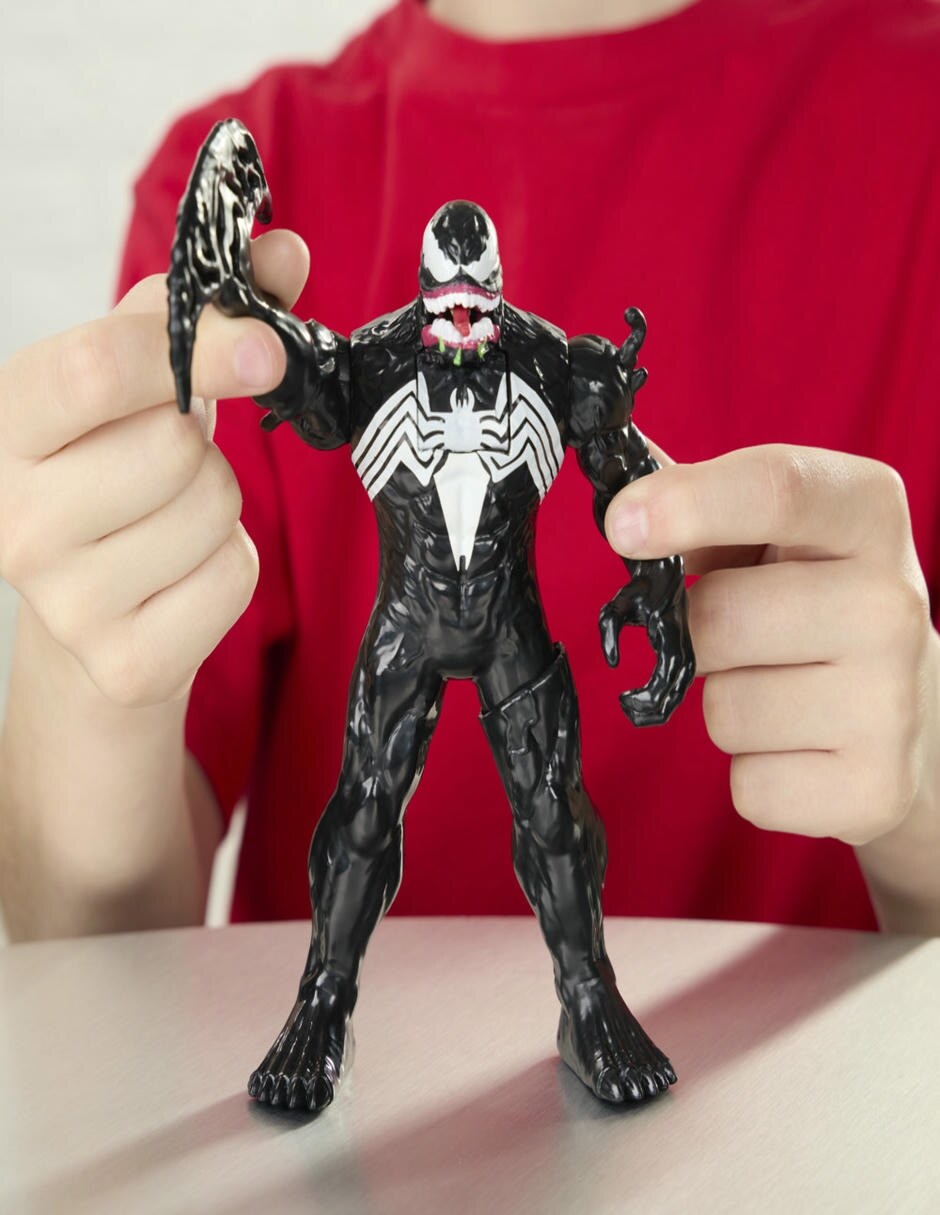 Figura de acción articulada : Spider-Man Venom Marvel con sonido 8