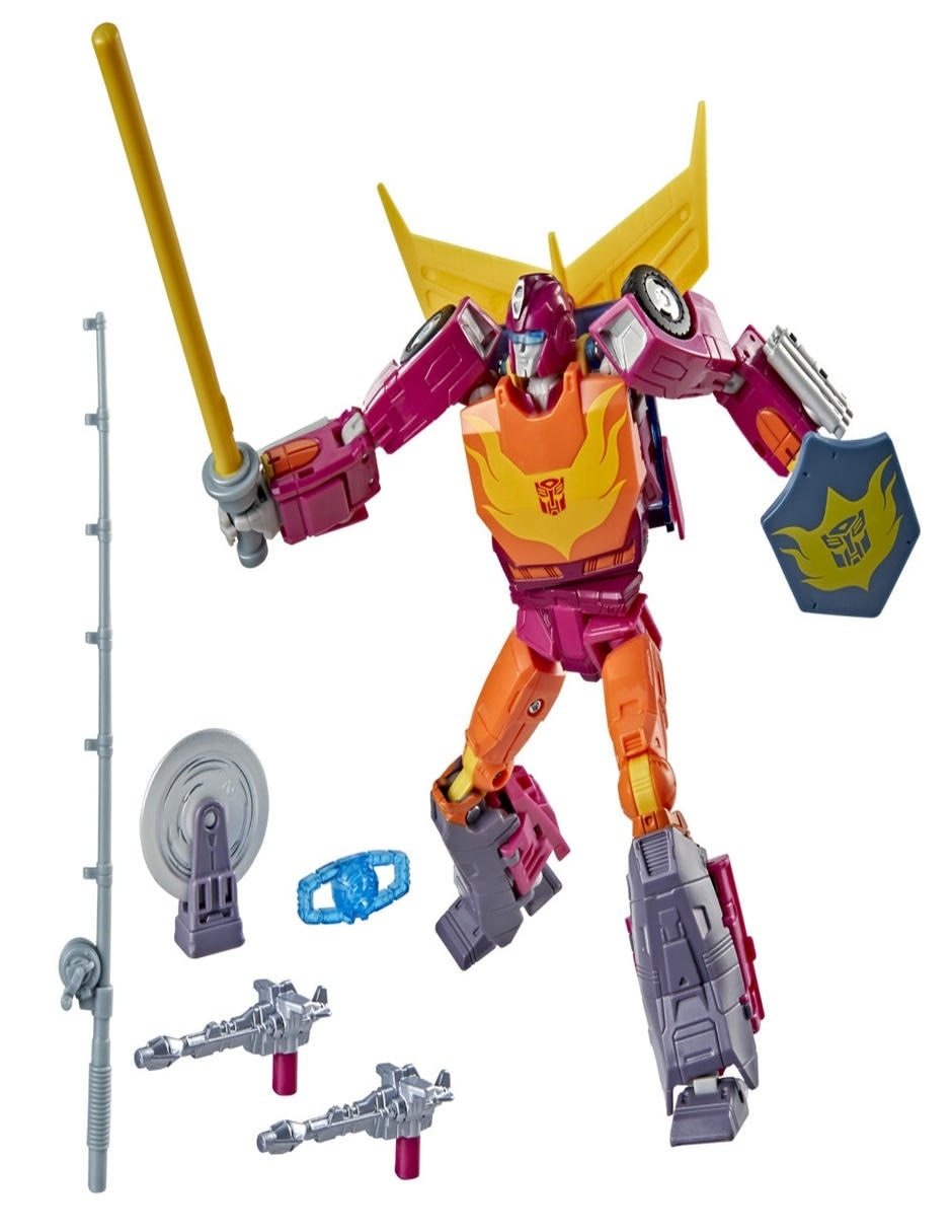 Figura de acción articulada The Movie Hot Rod especial Transformers