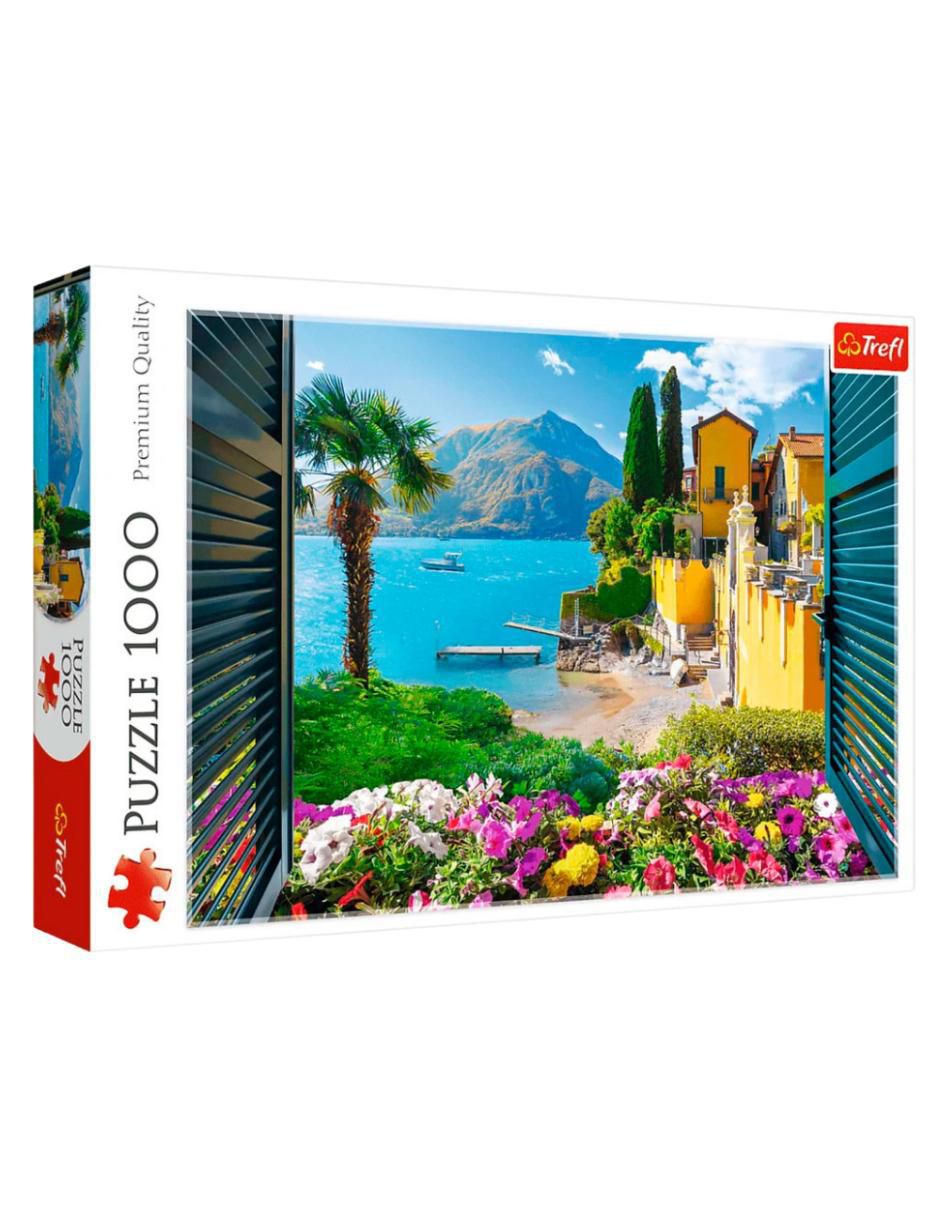 Rompecabezas Paisaje del Lago Como Italia 1000 piezas Rompecabezas Paisaje del Lago Como Italia 1000 piezas