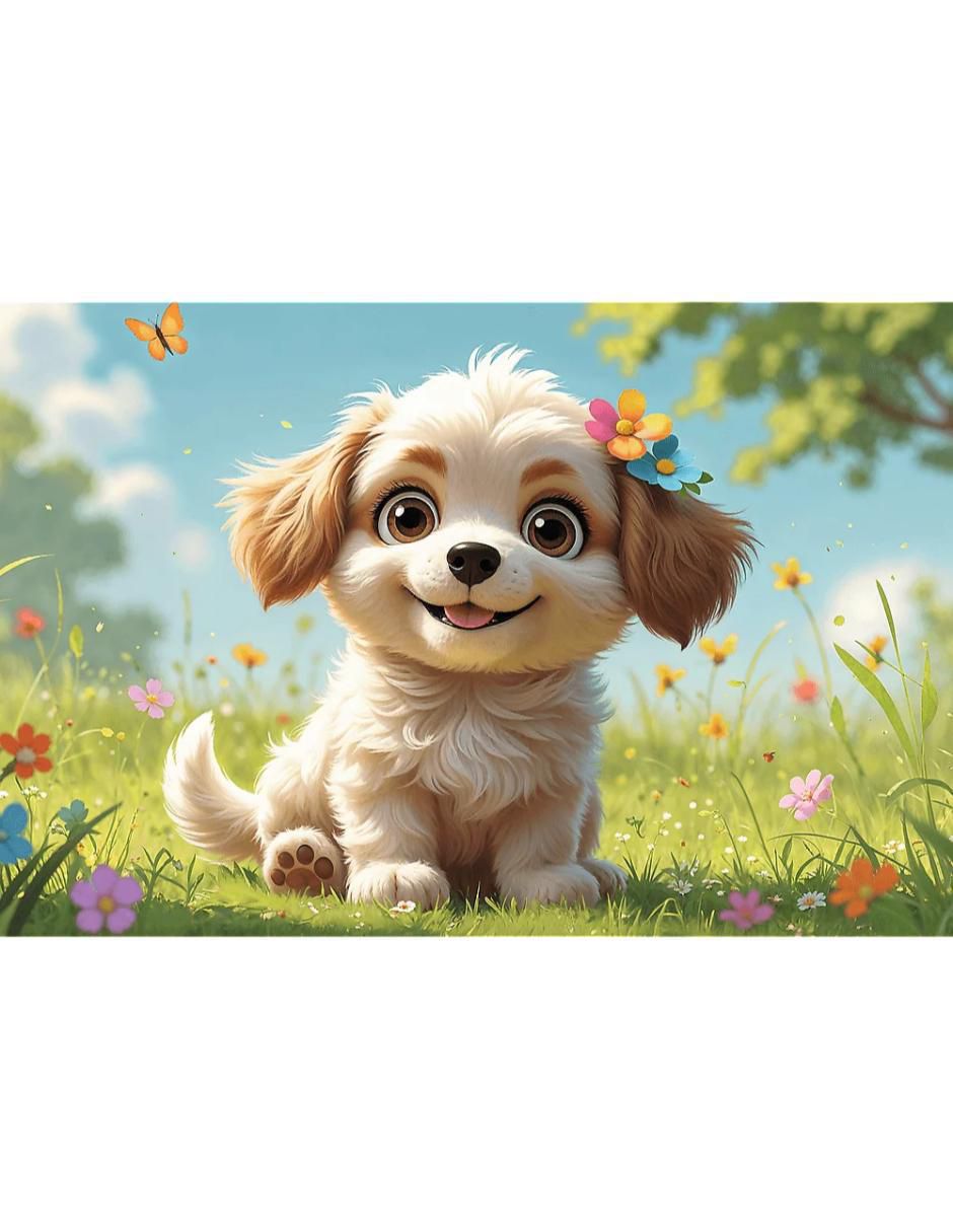 Rompecabezas Perritos Cachorro 60 piezas 2