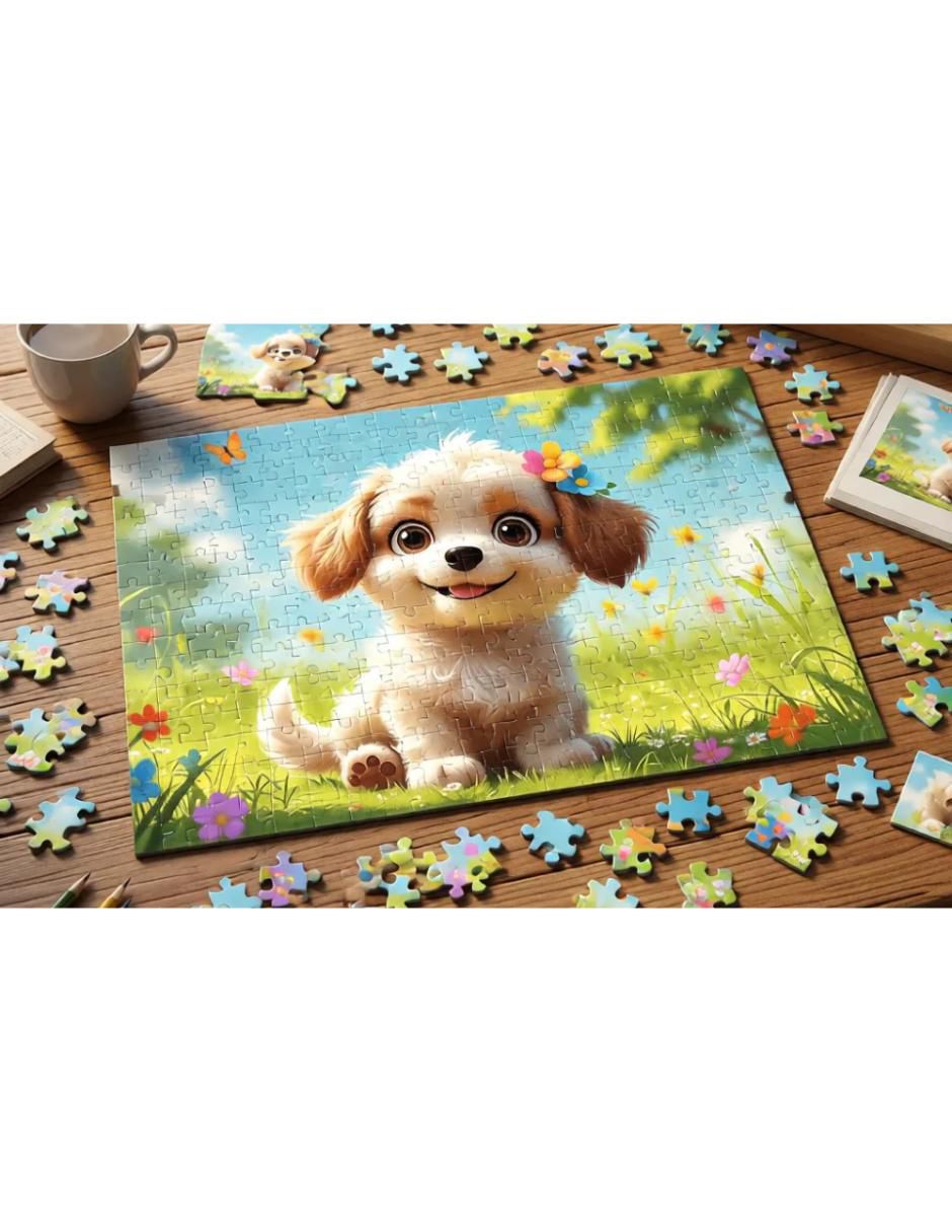 Rompecabezas Perritos Cachorro 60 piezas 3