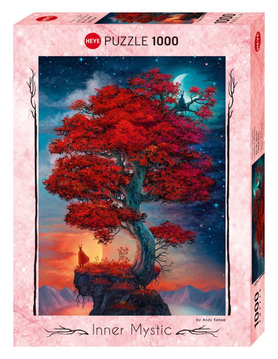 Rompecabezas Inner Mystic: Claro y Oscuro 1000 piezas