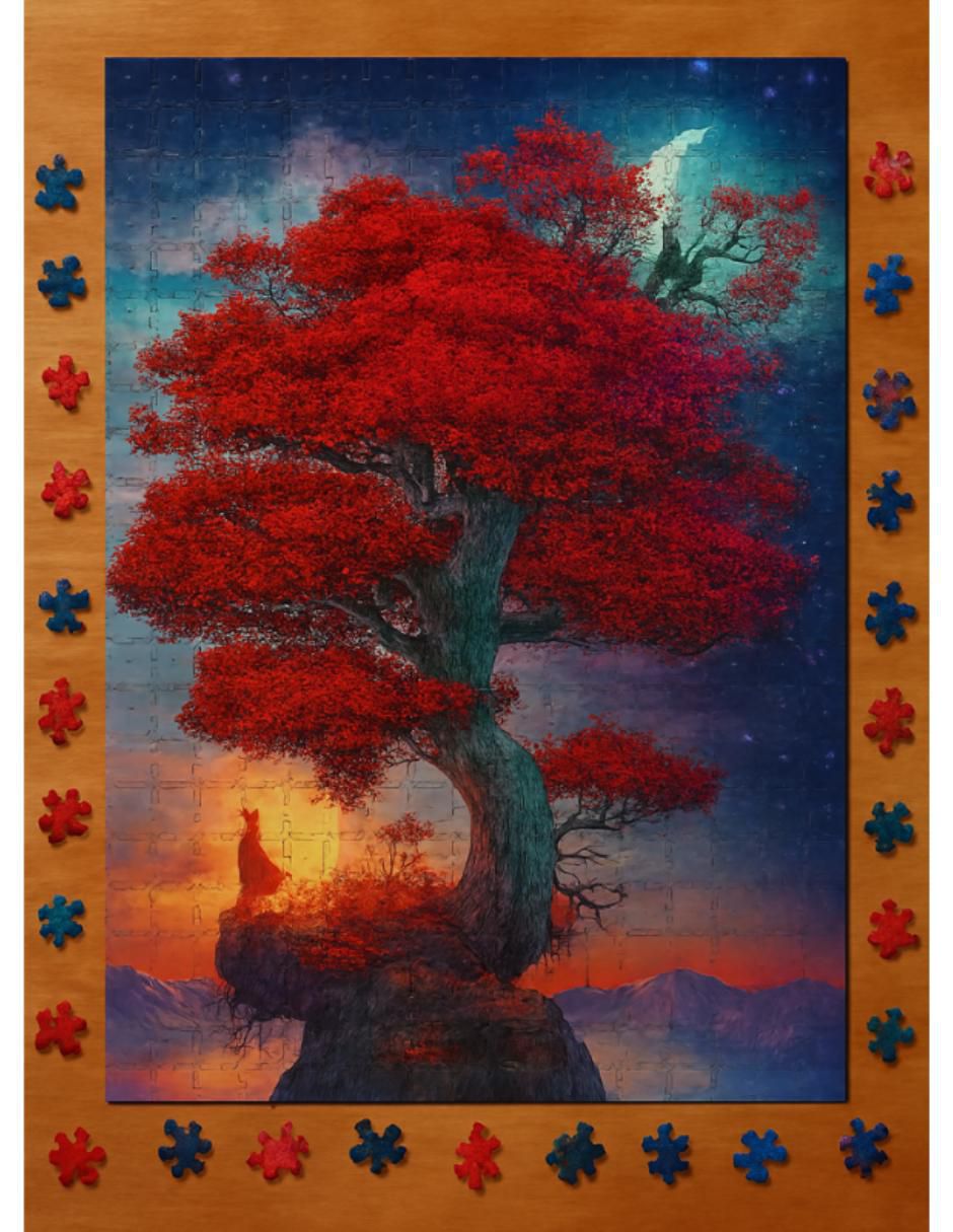 Rompecabezas Inner Mystic: Claro y Oscuro 1000 piezas 3