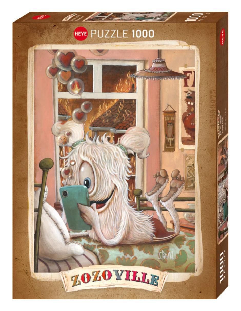 Rompecabezas Zozoville Phony Love 1000 piezas