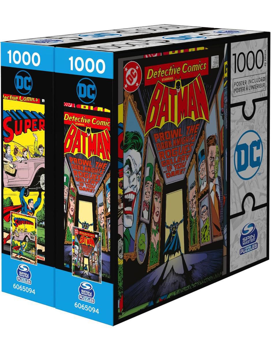 Set rompecabezas Superhéroes DC comics Superman y Batman 2000 piezas Set rompecabezas Superhéroes DC comics Superman y Batman 2000 piezas