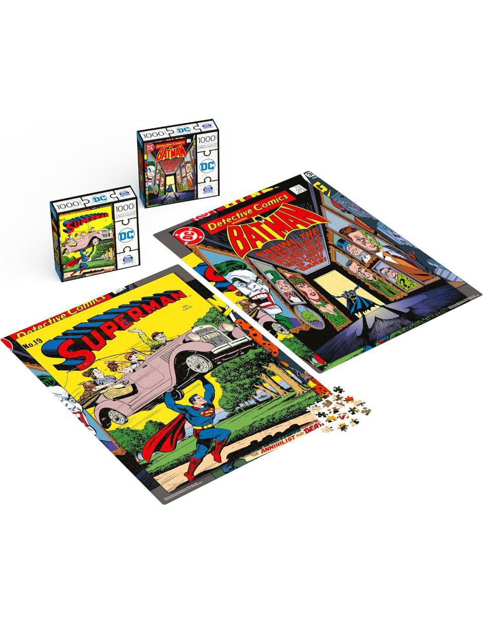 Set rompecabezas Superhéroes DC comics Superman y Batman 2000 piezas 2