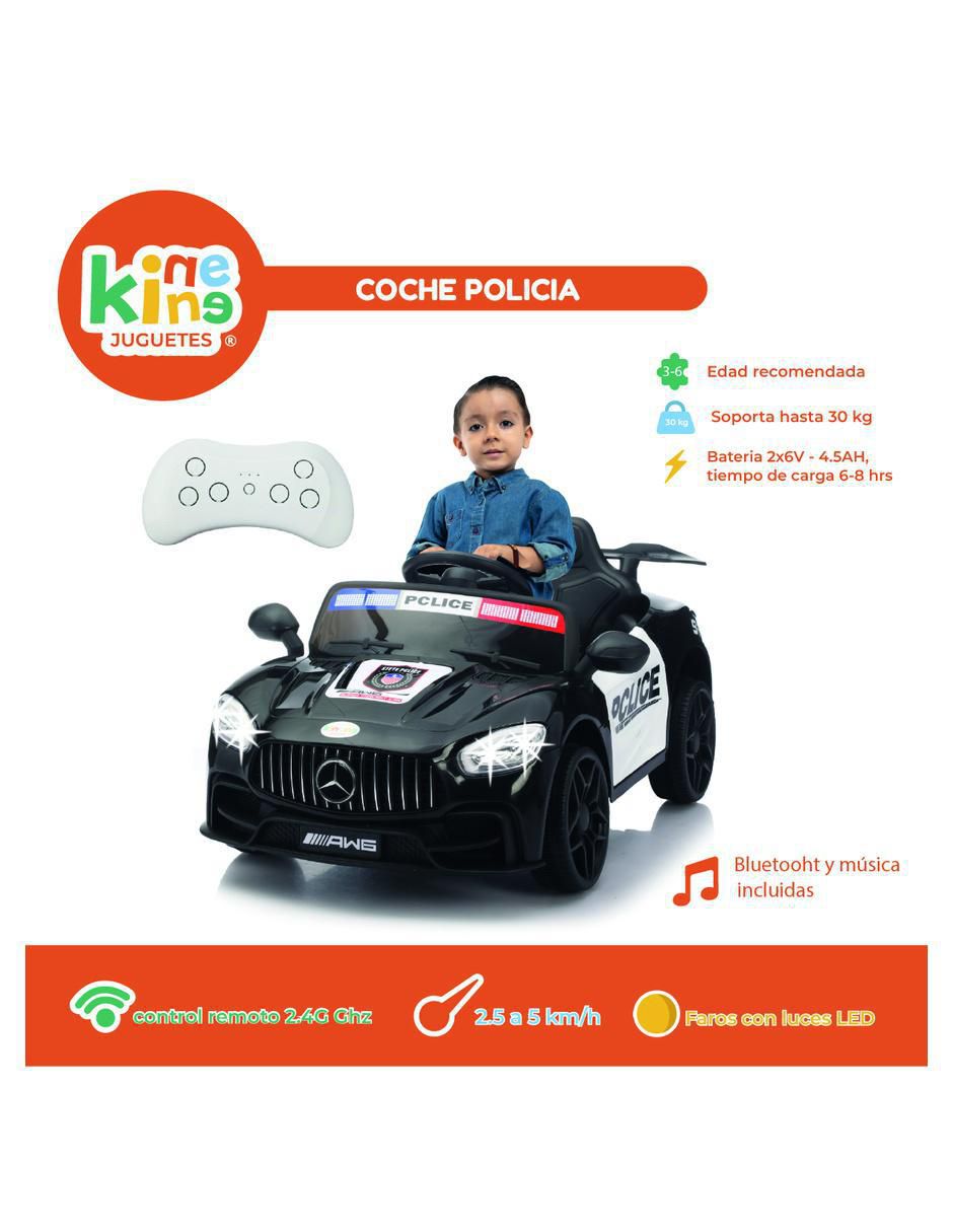 Automóvil montable con control remoto de batería para niño 11