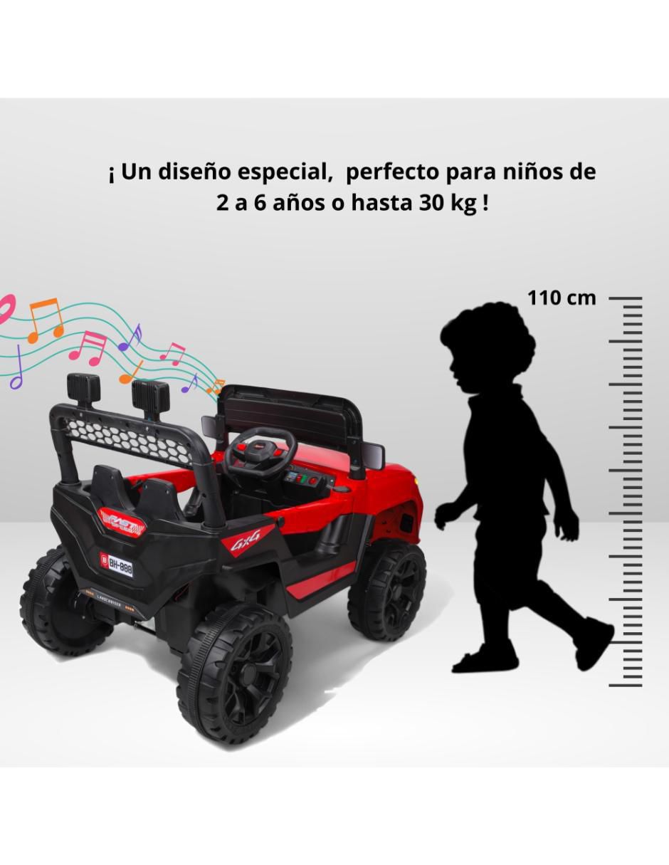 Automóvil montable con control remoto de batería unisex 6