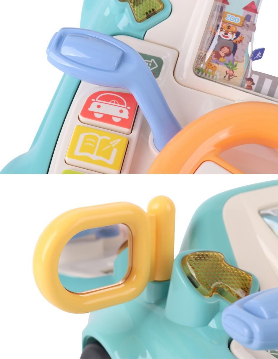 Volante aprendizaje multifunciones interactivo Pingüe juego de rol para niños 6