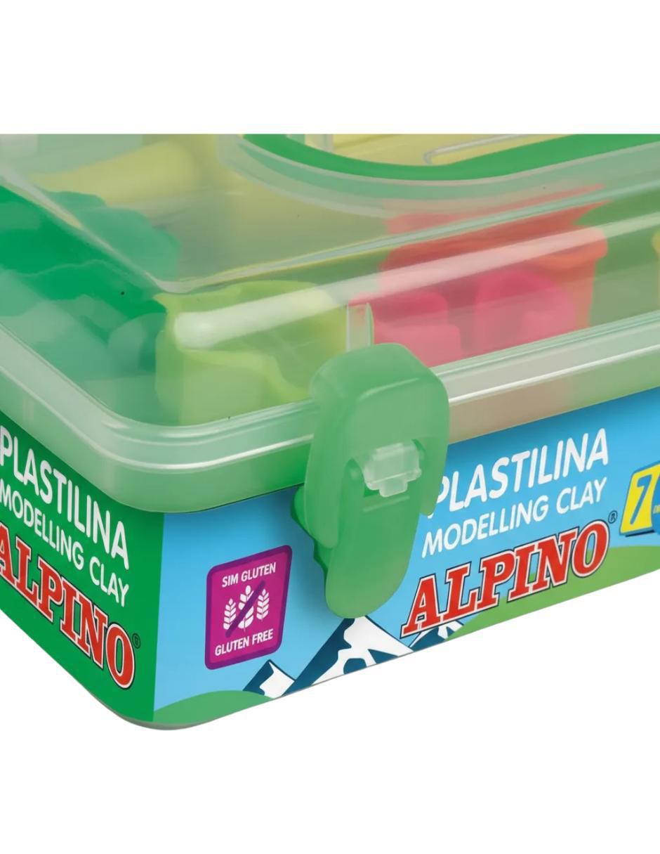 Alpino Set en Estuche regalo Plastilina 8
