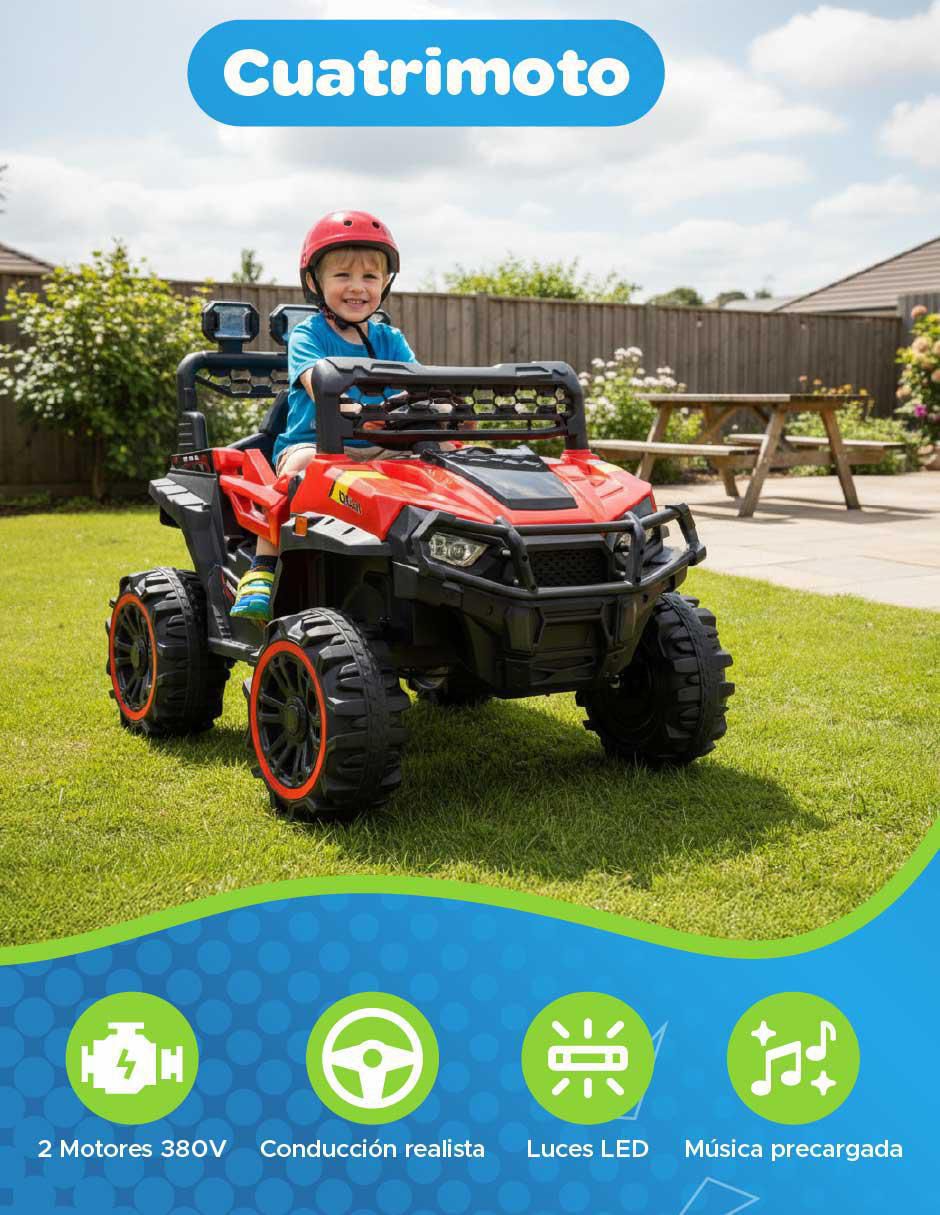 Automóvil montable con control remoto recargable unisex 2