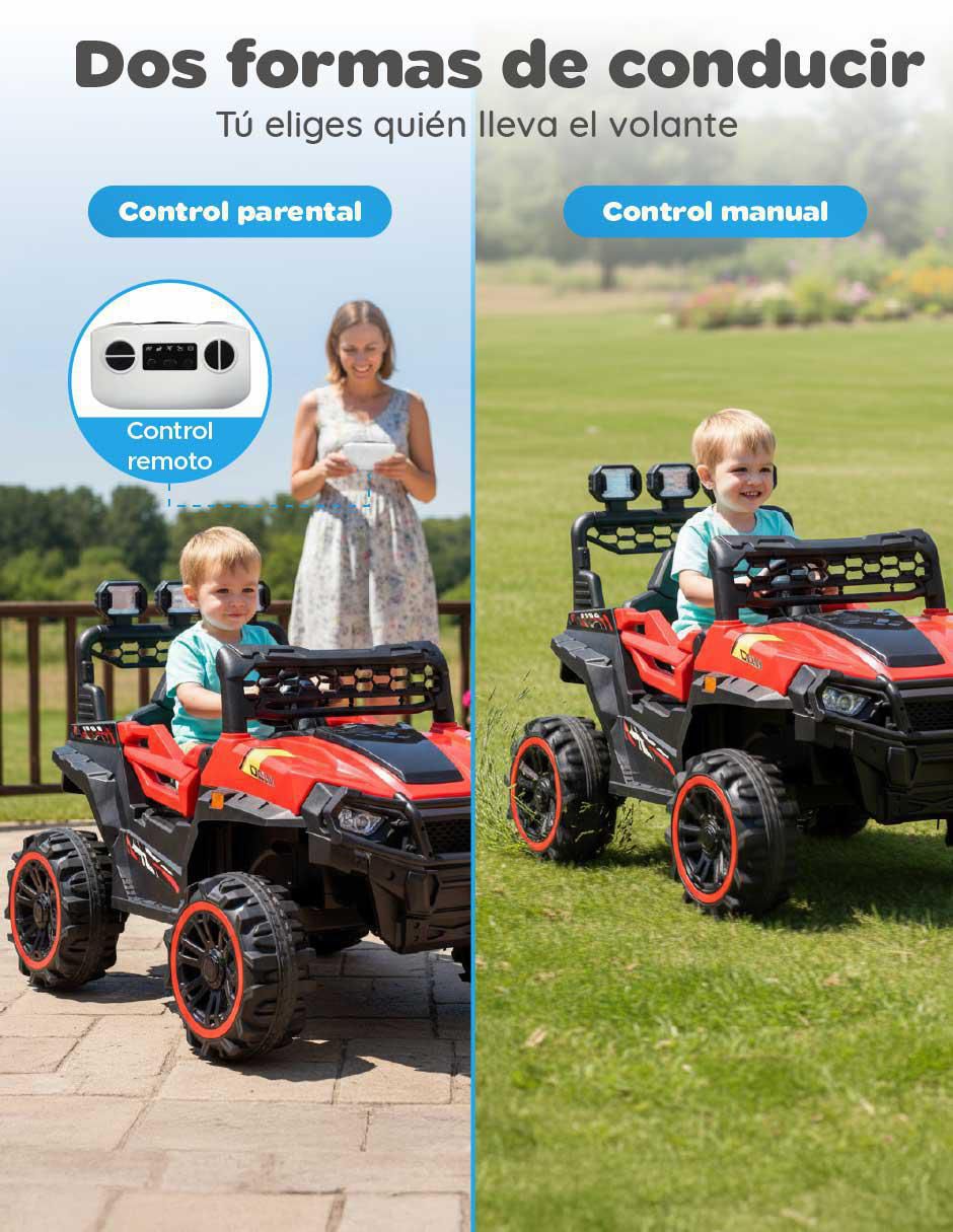 Automóvil montable con control remoto recargable unisex 5