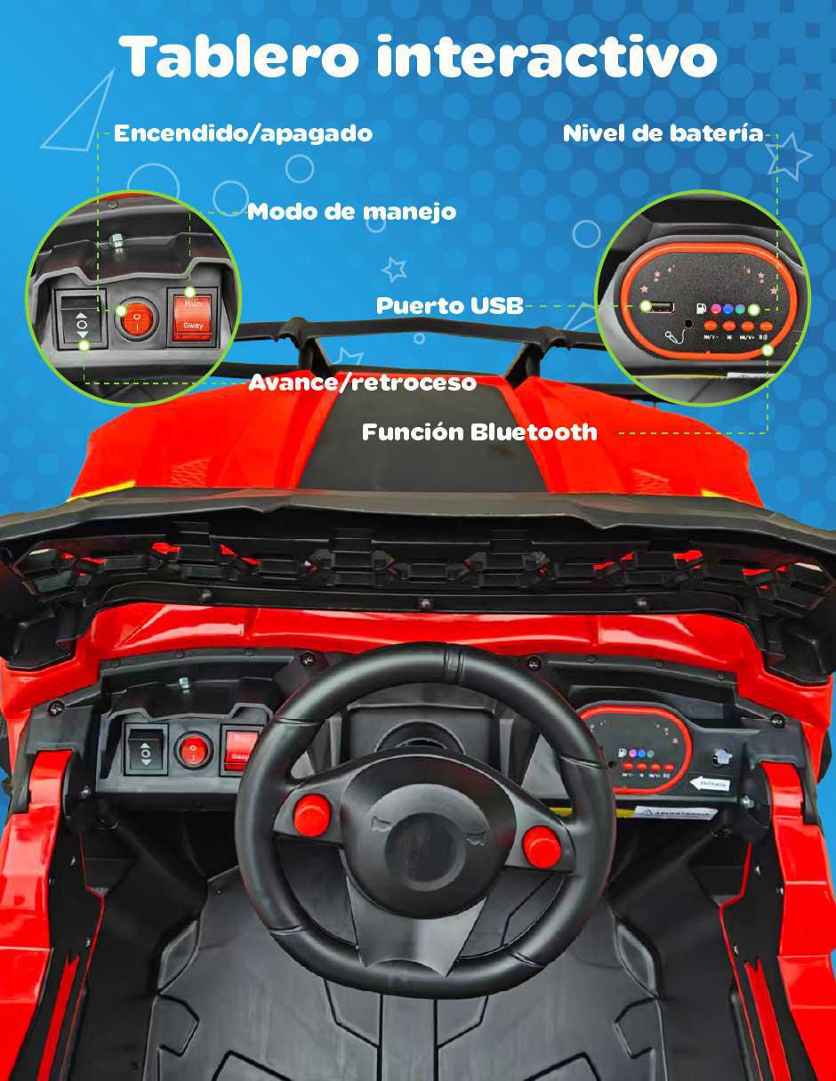 Automóvil montable con control remoto recargable unisex 10