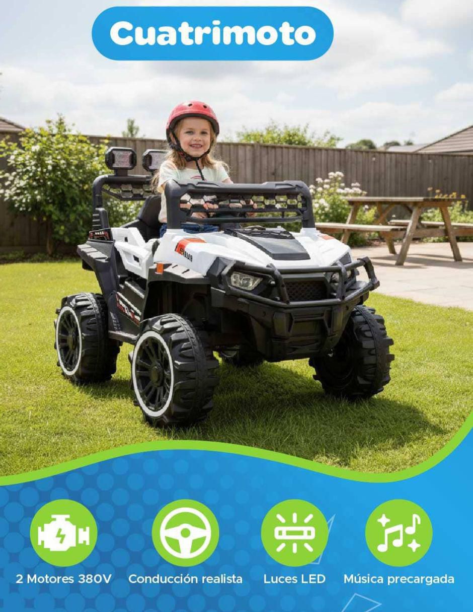 Automóvil montable con control remoto recargable unisex 2