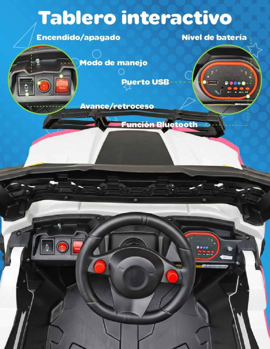 Automóvil montable con control remoto recargable unisex 7