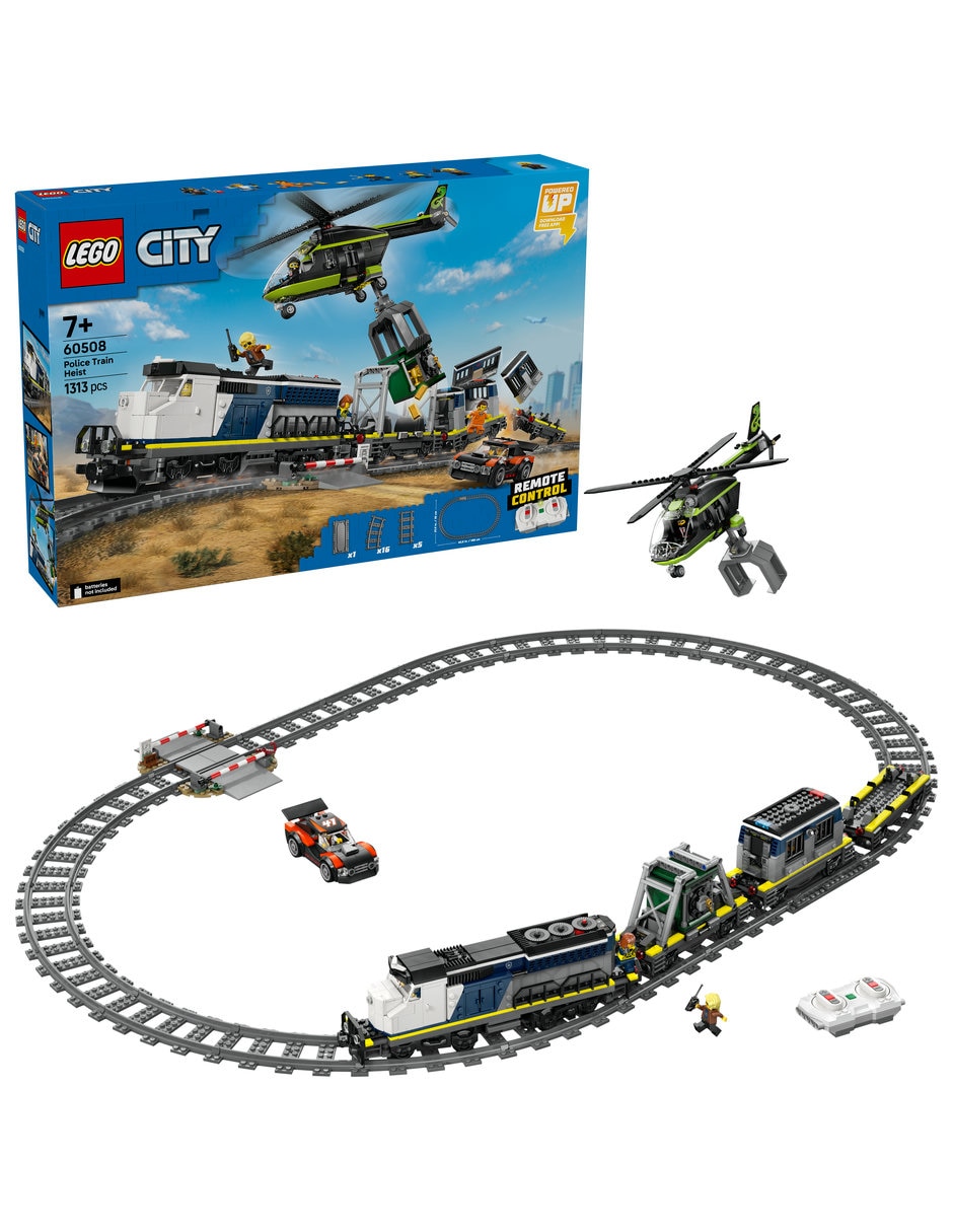 Set construcción Asalto al Tren de Policía 60508