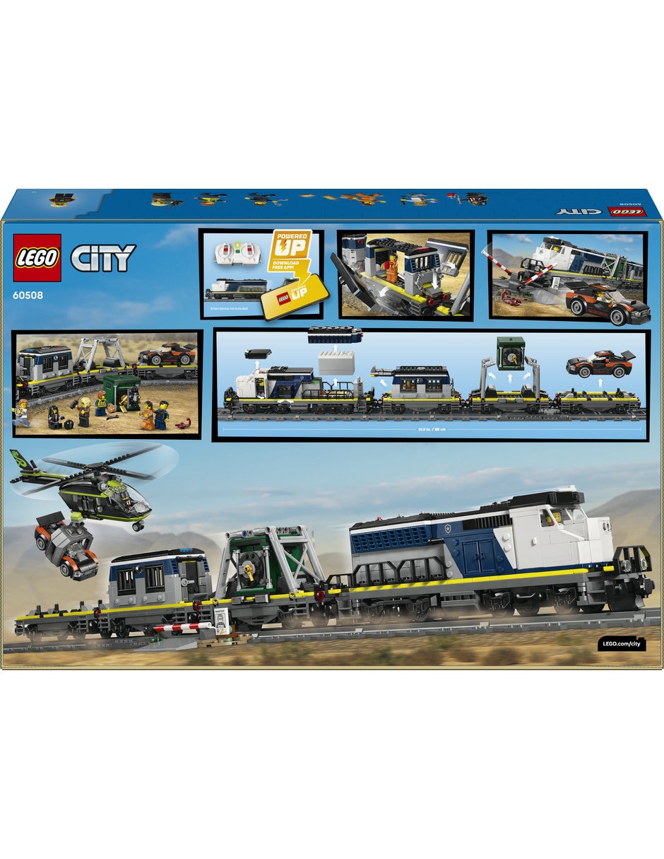 Set construcción Asalto al Tren de Policía 60508 4